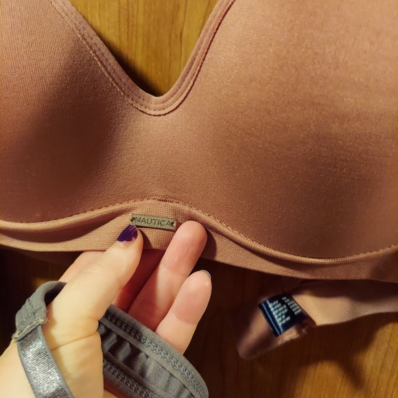 NWOT 2 Nautica Intimates 34B Bra's - Picture 3 of 8